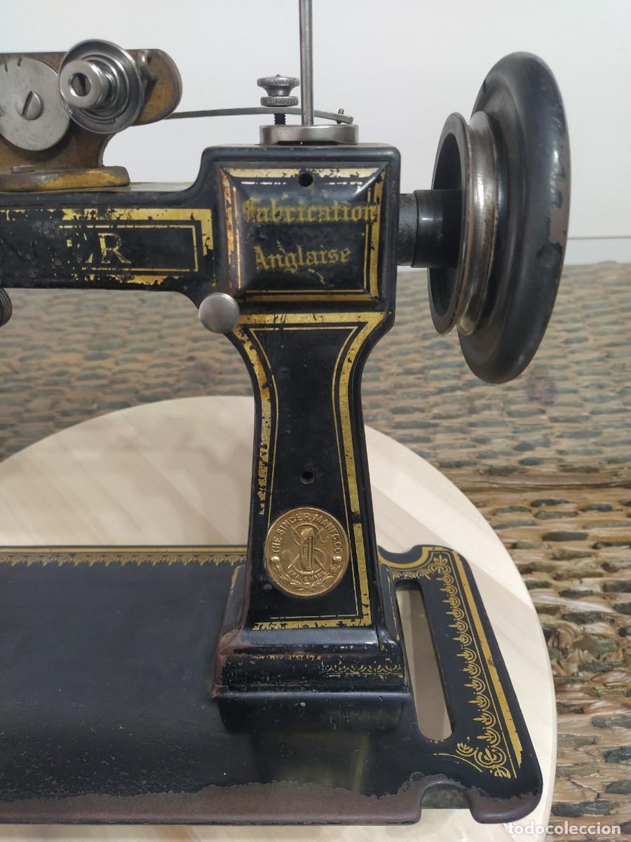 Antig&uuml;edades: Maquina de coser guantes - Foto 7