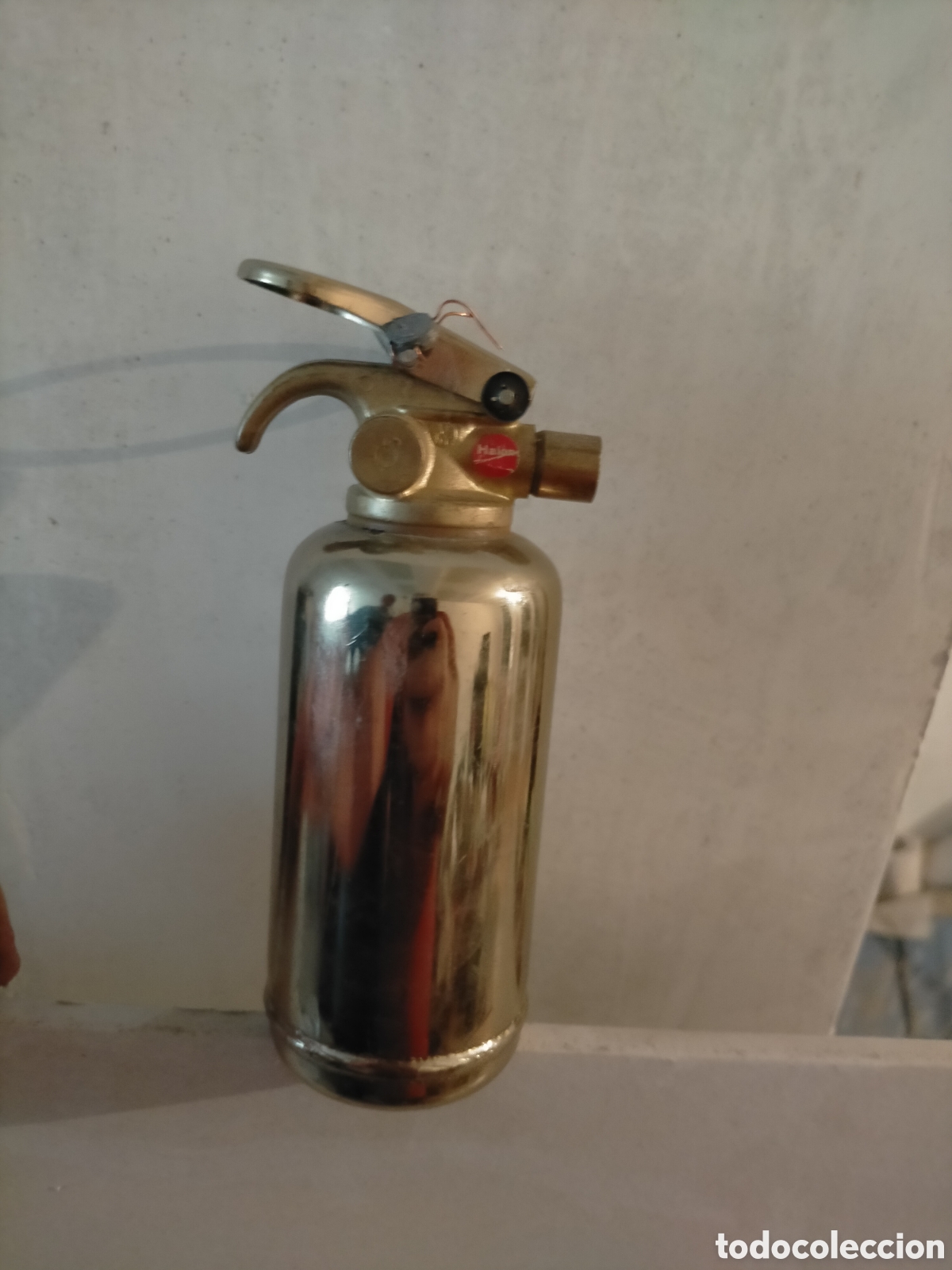 Antig&uuml;edades: Extintor mini antiguo - Foto 2