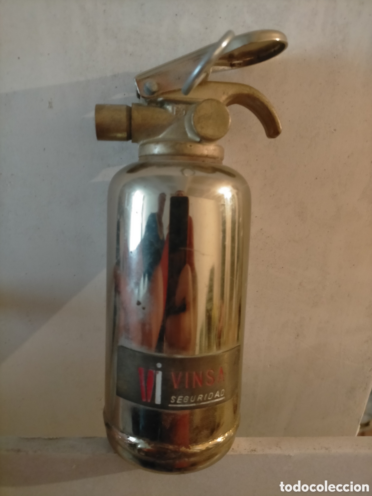 Antig&uuml;edades: Extintor mini antiguo - Foto 1
