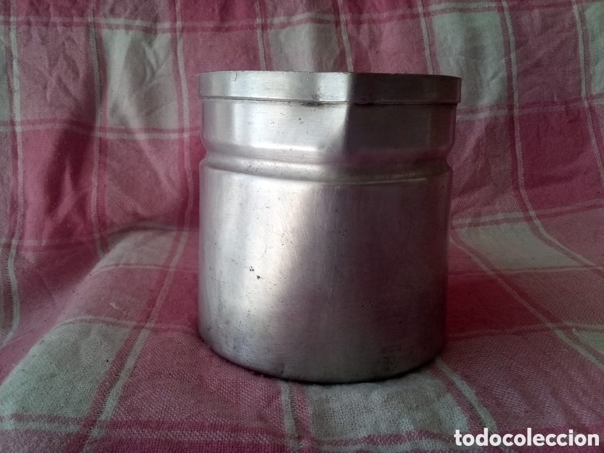 Antig&uuml;edades: JARRA - CAZO DE ALUMINIO - CUECE LECHES - Foto 6