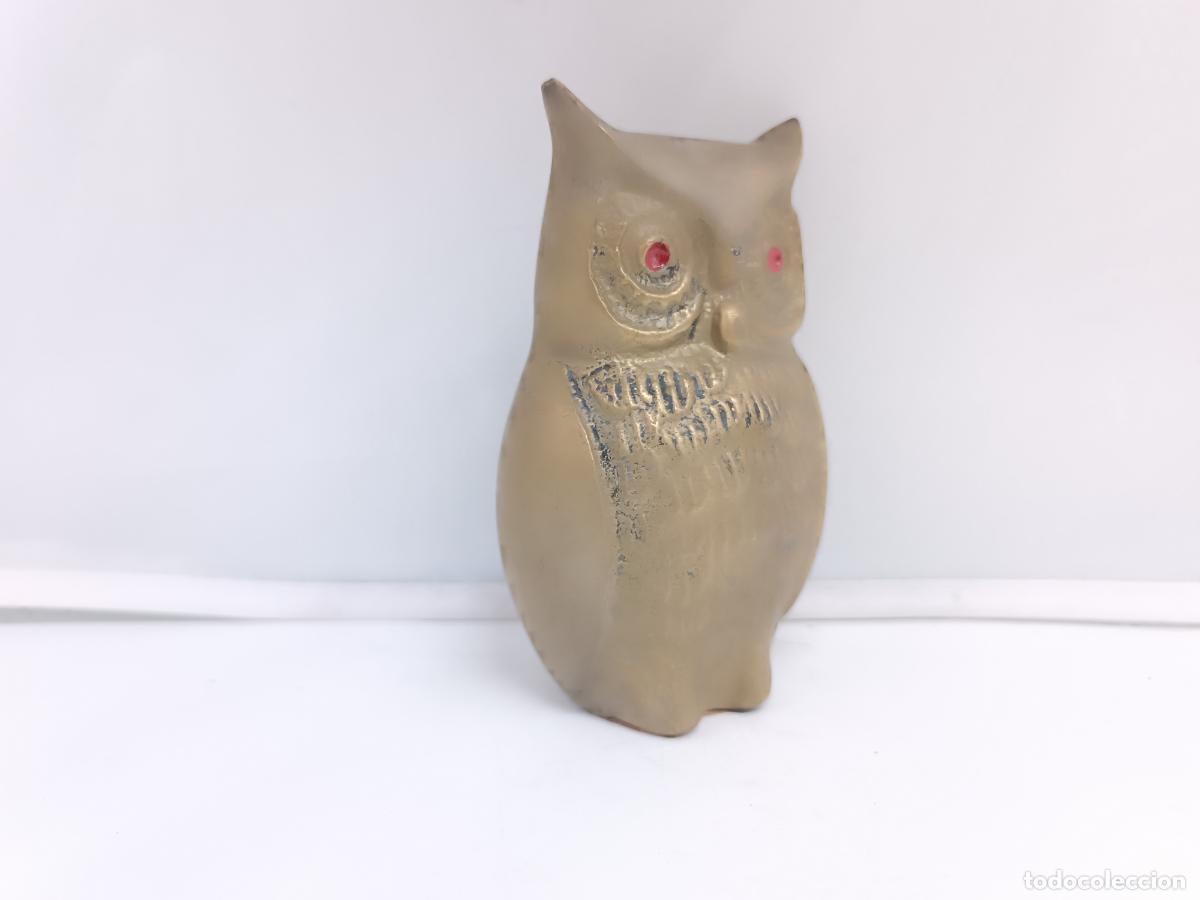 Antig&uuml;edades: Original b&uacute;ho antiguo de bronce de colecci&oacute;n - Foto 2