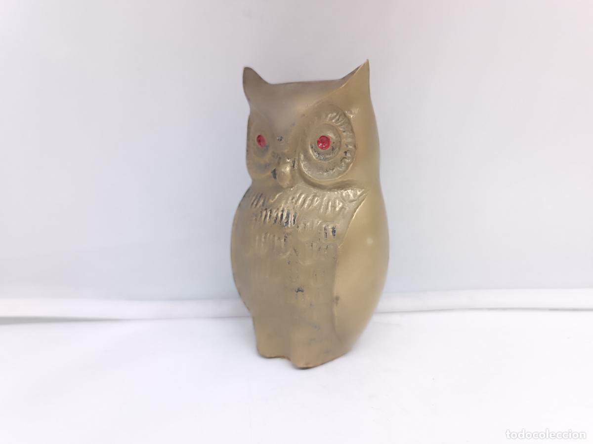 Antig&uuml;edades: Original b&uacute;ho antiguo de bronce de colecci&oacute;n - Foto 3