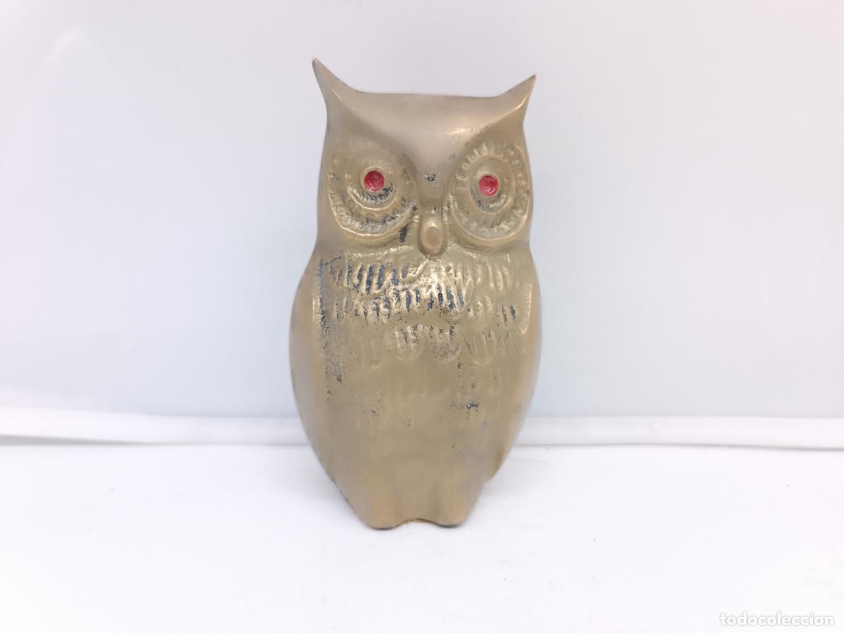 Antig&uuml;edades: Original b&uacute;ho antiguo de bronce de colecci&oacute;n - Foto 1