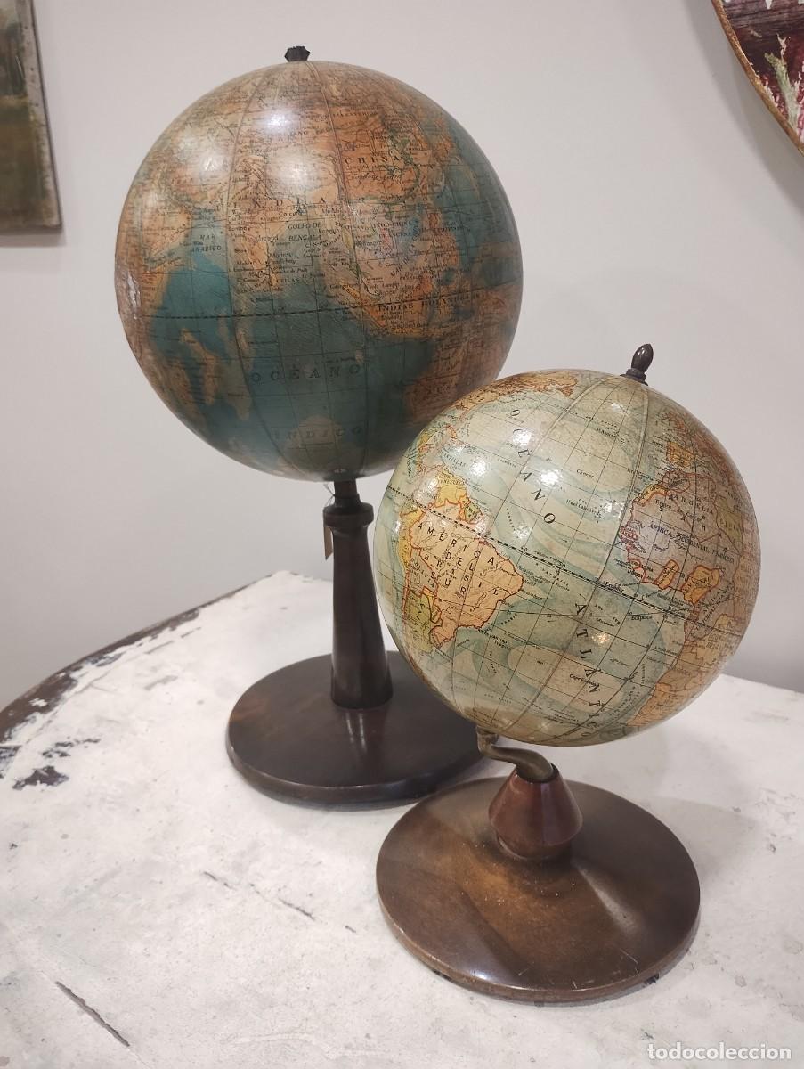 Antig&uuml;edades: Dos globos terraqueos - Foto 1