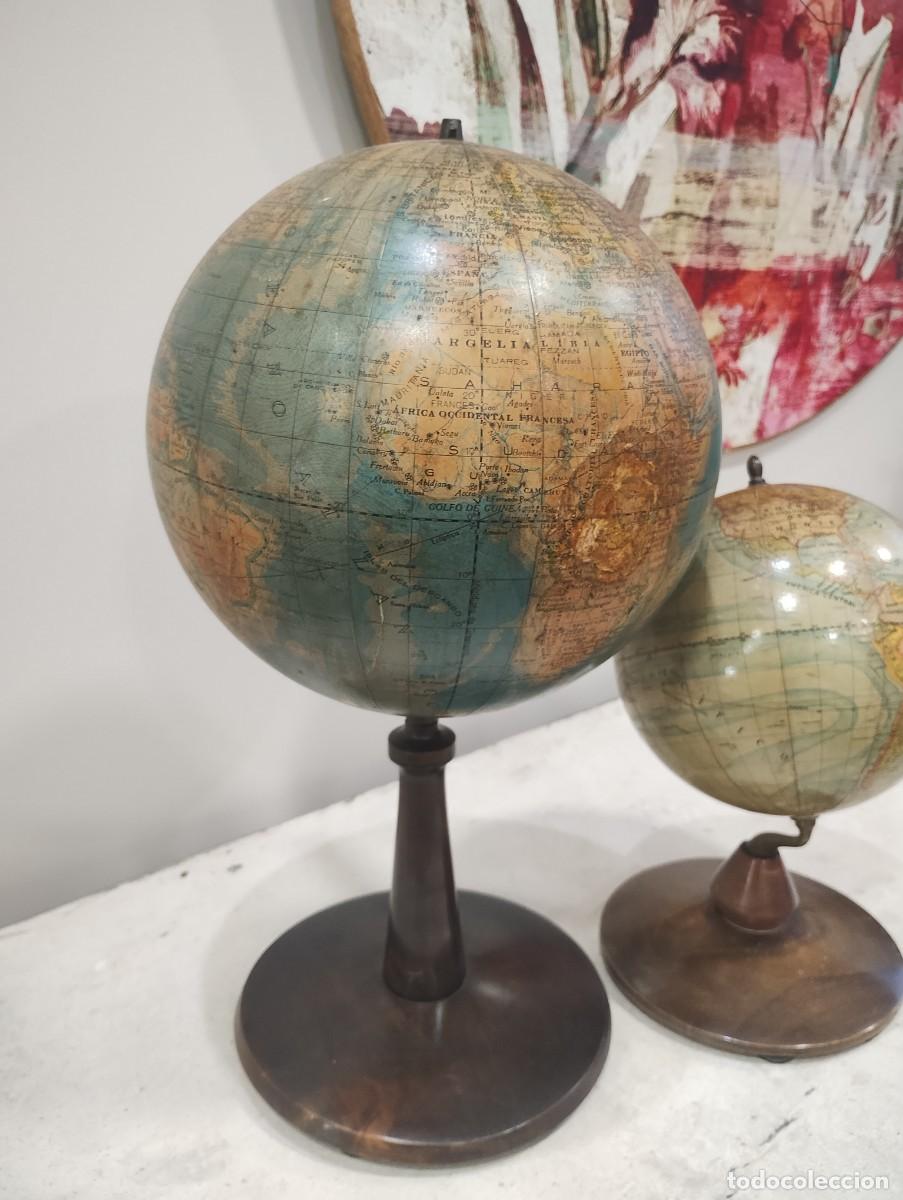 Antig&uuml;edades: Dos globos terraqueos - Foto 4