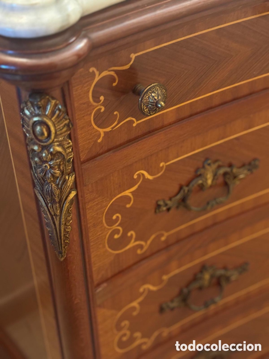 Antig&uuml;edades: Comoda isabelina antigua - Foto 3
