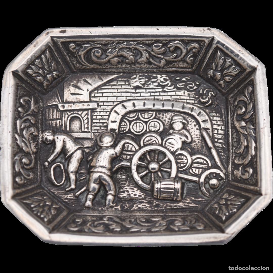 Antig&uuml;edades: Bandejas de plata contrastada - Foto 3
