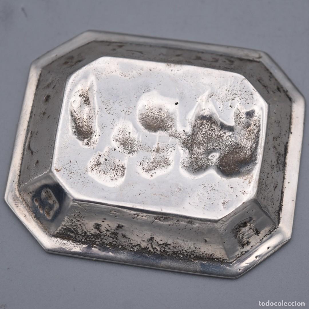 Antig&uuml;edades: Bandejas de plata contrastada - Foto 7