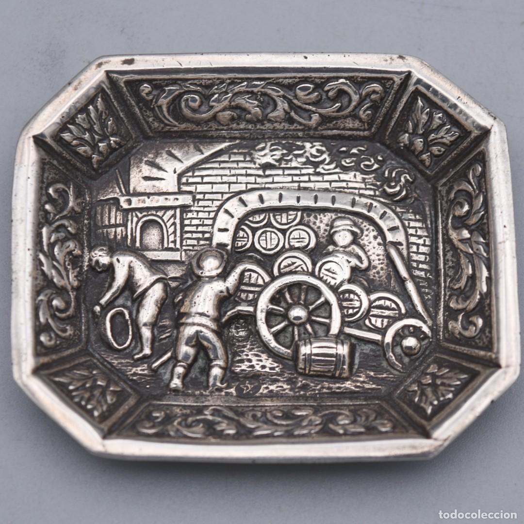 Antig&uuml;edades: Bandejas de plata contrastada - Foto 8
