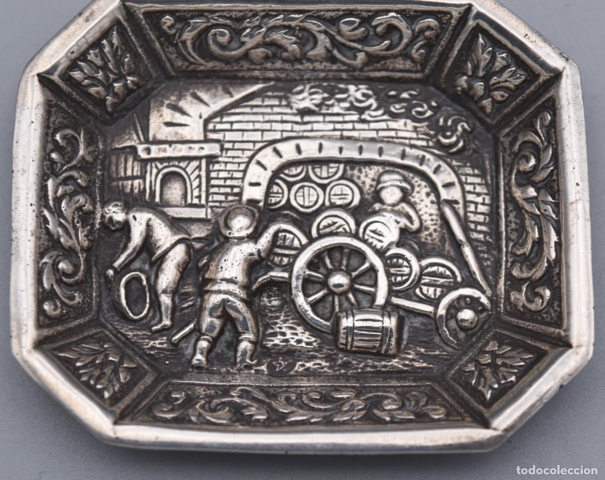 Antig&uuml;edades: Bandejas de plata contrastada - Foto 10