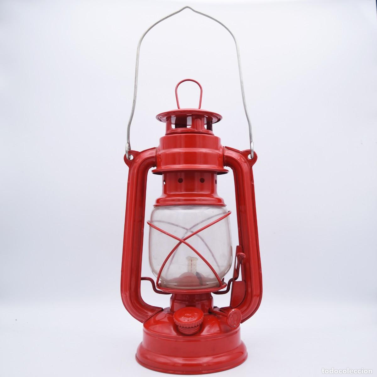 Antig&uuml;edades: Candil l&aacute;mpara farol aceite - Foto 2