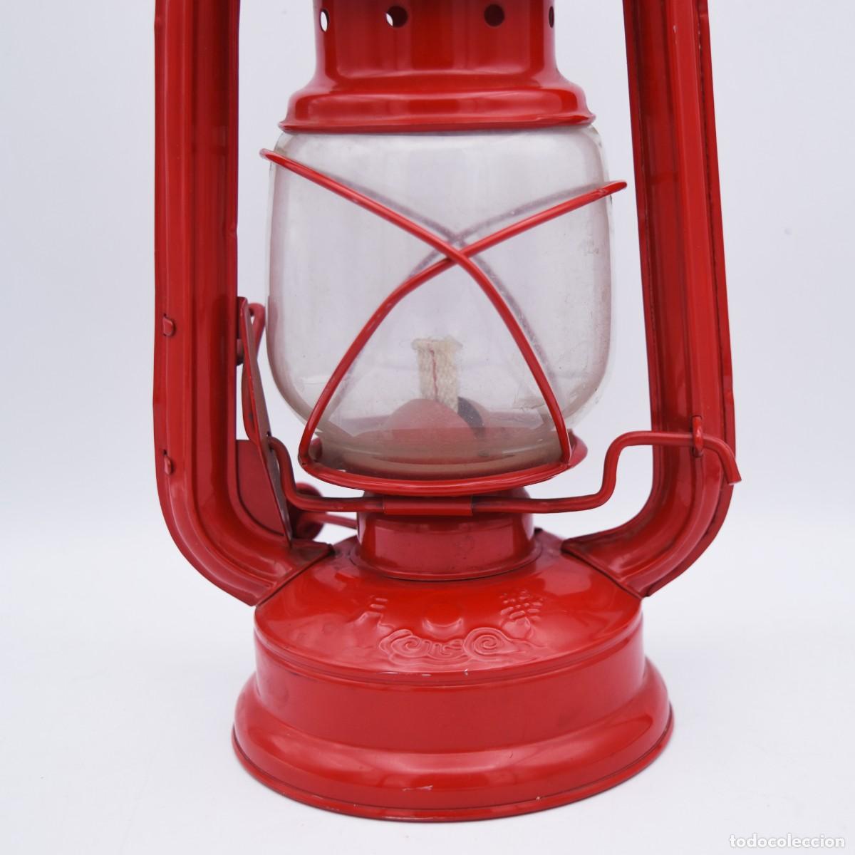 Antig&uuml;edades: Candil l&aacute;mpara farol aceite - Foto 4