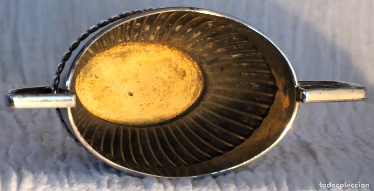 Antig&uuml;edades: Juego de t&eacute; ingl&eacute;s ba&ntilde;ado en plata - Foto 7