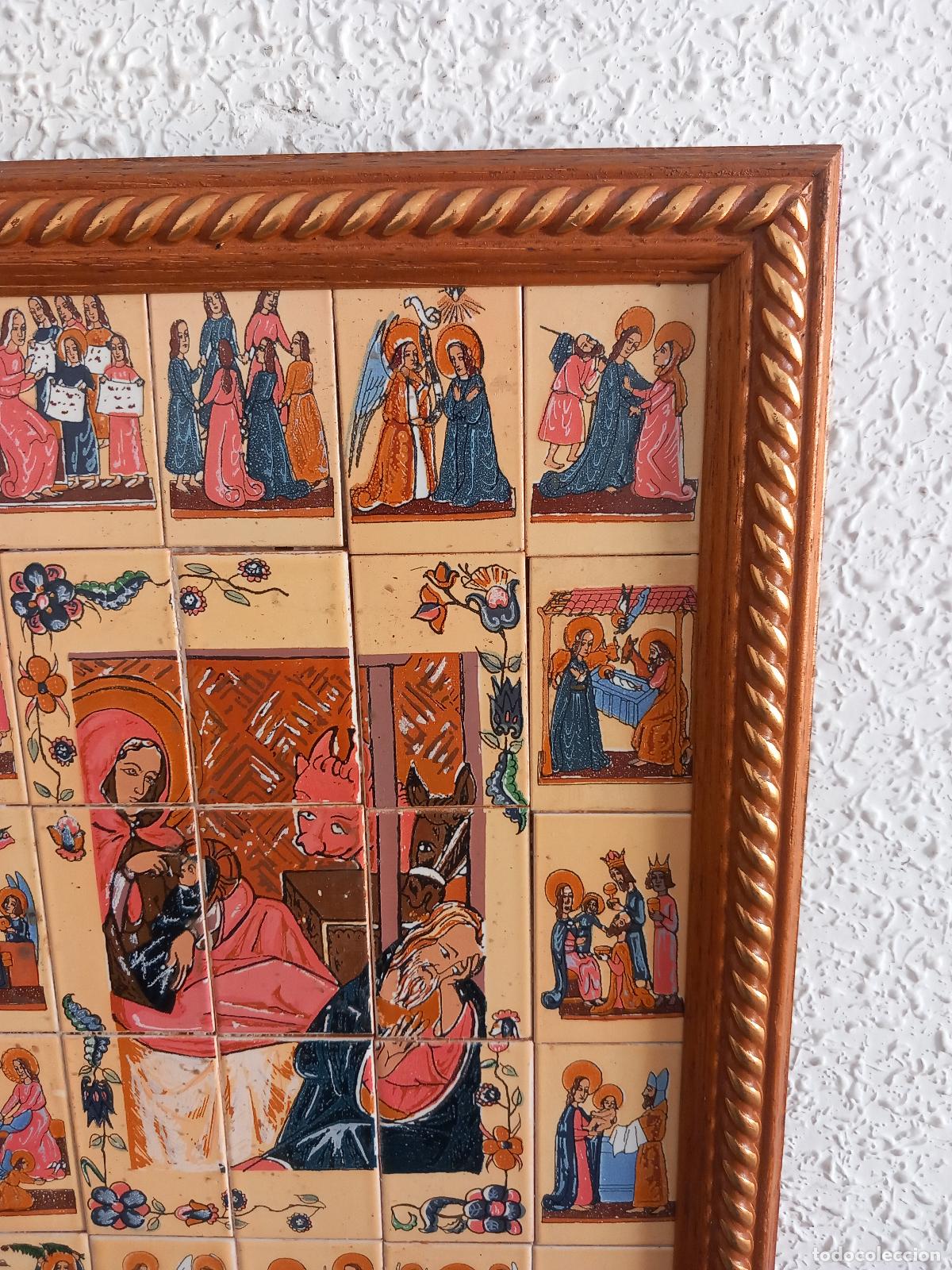 Antig&uuml;edades: MURAL DE CERAMICA DE BELEN - Foto 4
