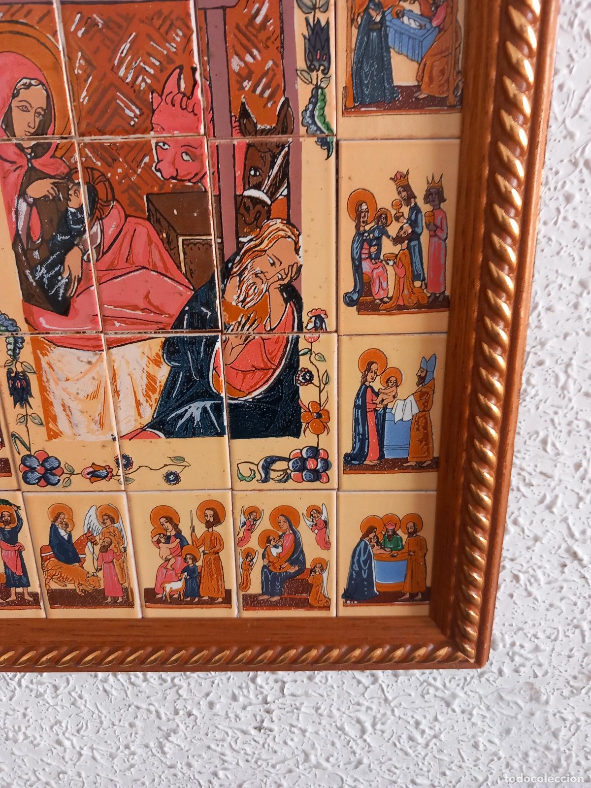 Antig&uuml;edades: MURAL DE CERAMICA DE BELEN - Foto 5
