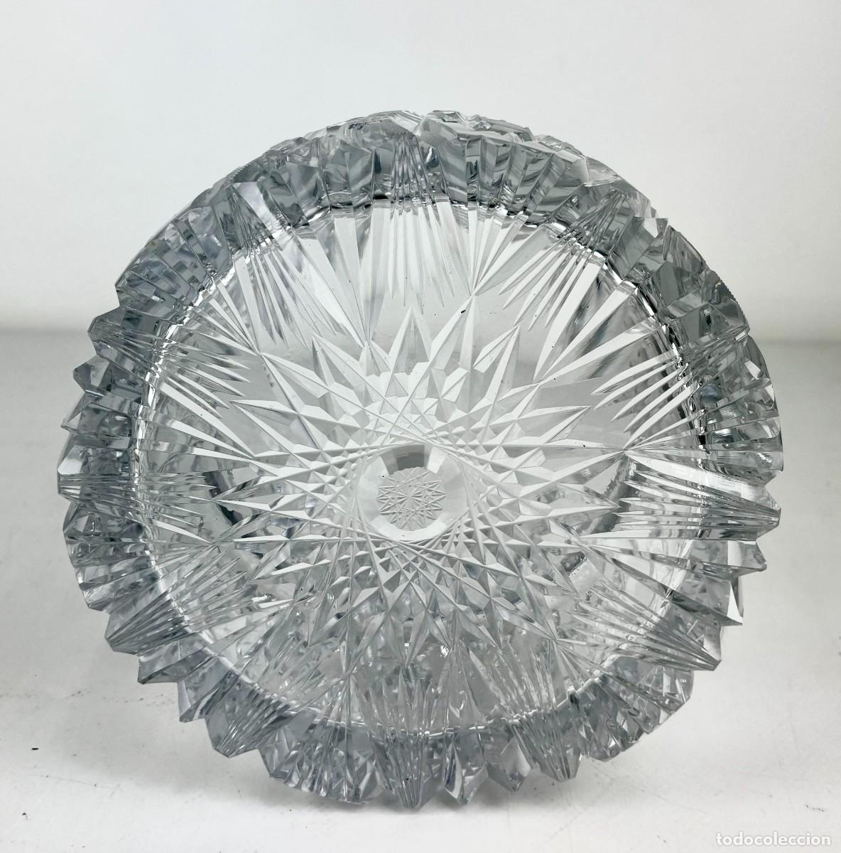 Antig&uuml;edades: GRAN BOMBONERA DE CRISTAL TALLADO - Foto 6