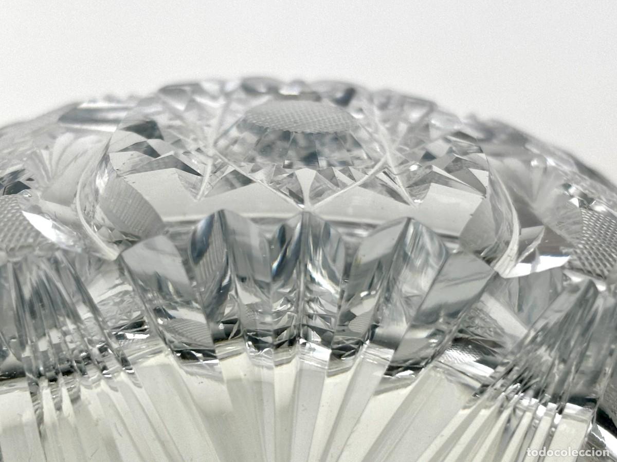 Antig&uuml;edades: GRAN BOMBONERA DE CRISTAL TALLADO - Foto 8