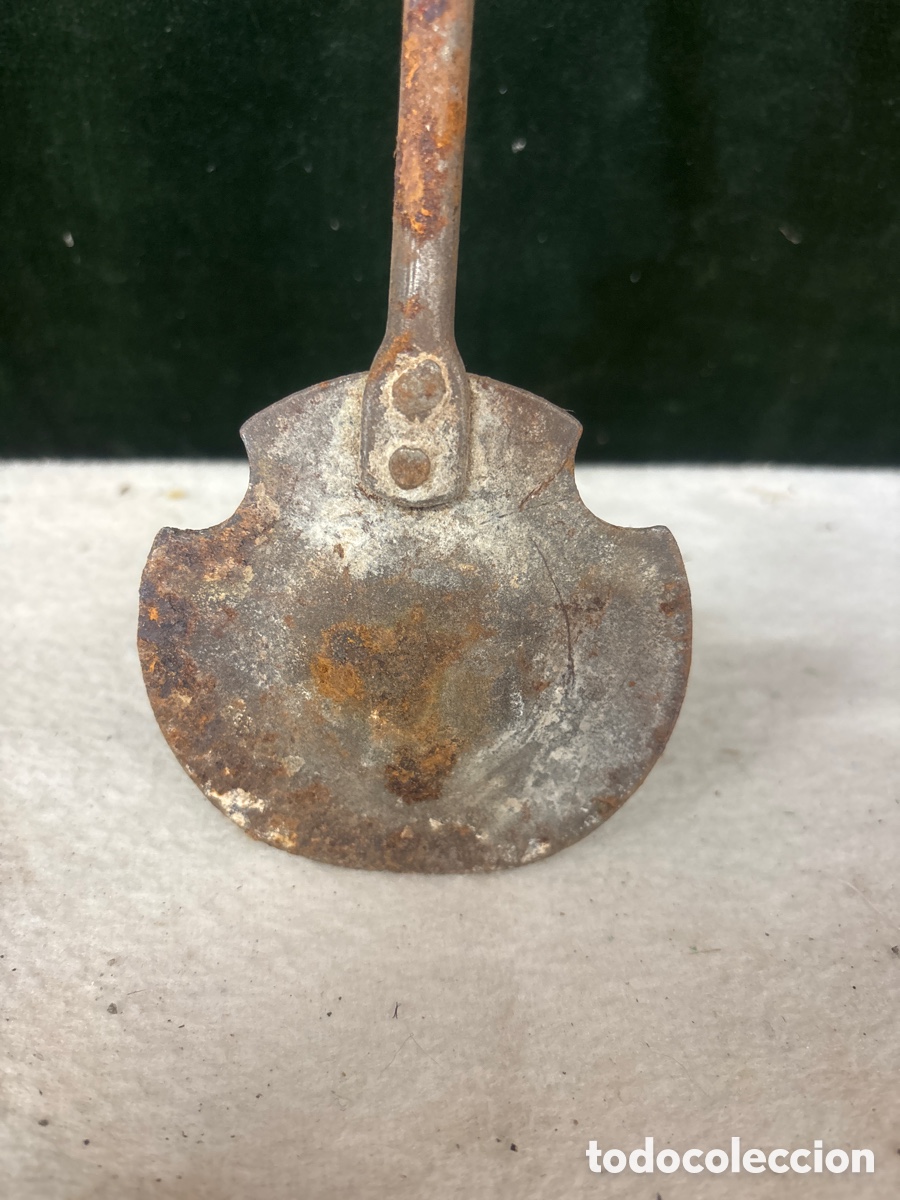 Antig&uuml;edades: Paleta de hierro de brasero - Foto 2