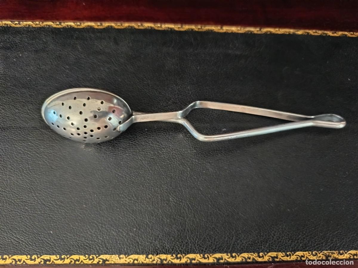 Antig&uuml;edades: Infusor Plata 18cm largo - Foto 1