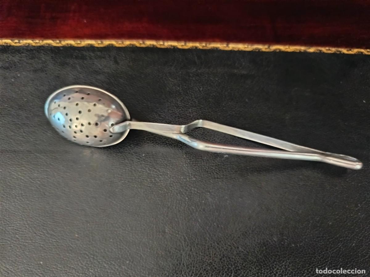 Antig&uuml;edades: Infusor Plata 18cm largo - Foto 2