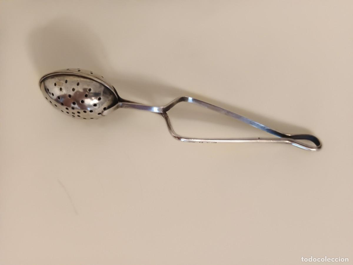 Antig&uuml;edades: Infusor Plata 18cm largo - Foto 4