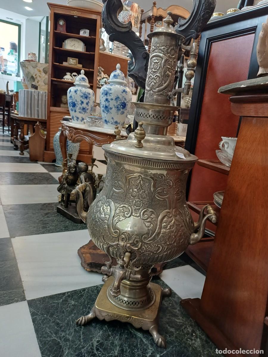 Antig&uuml;edades: Antiguo Samovar del este de Europa - Foto 4