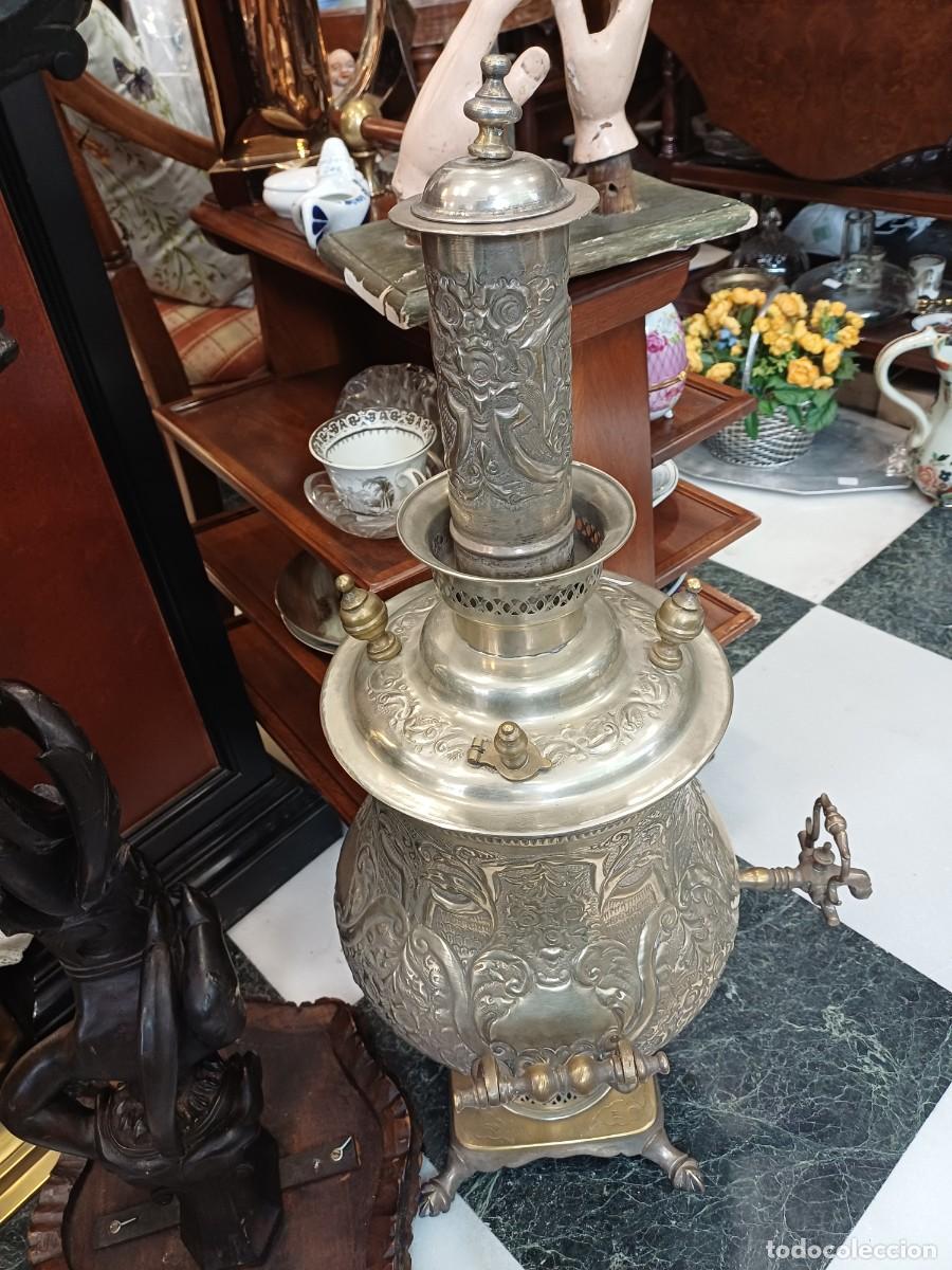Antig&uuml;edades: Antiguo Samovar del este de Europa - Foto 5
