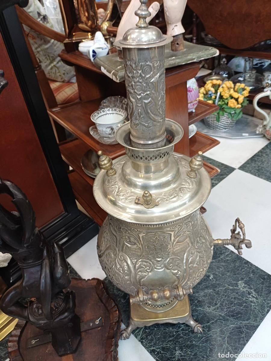 Antig&uuml;edades: Antiguo Samovar del este de Europa - Foto 6