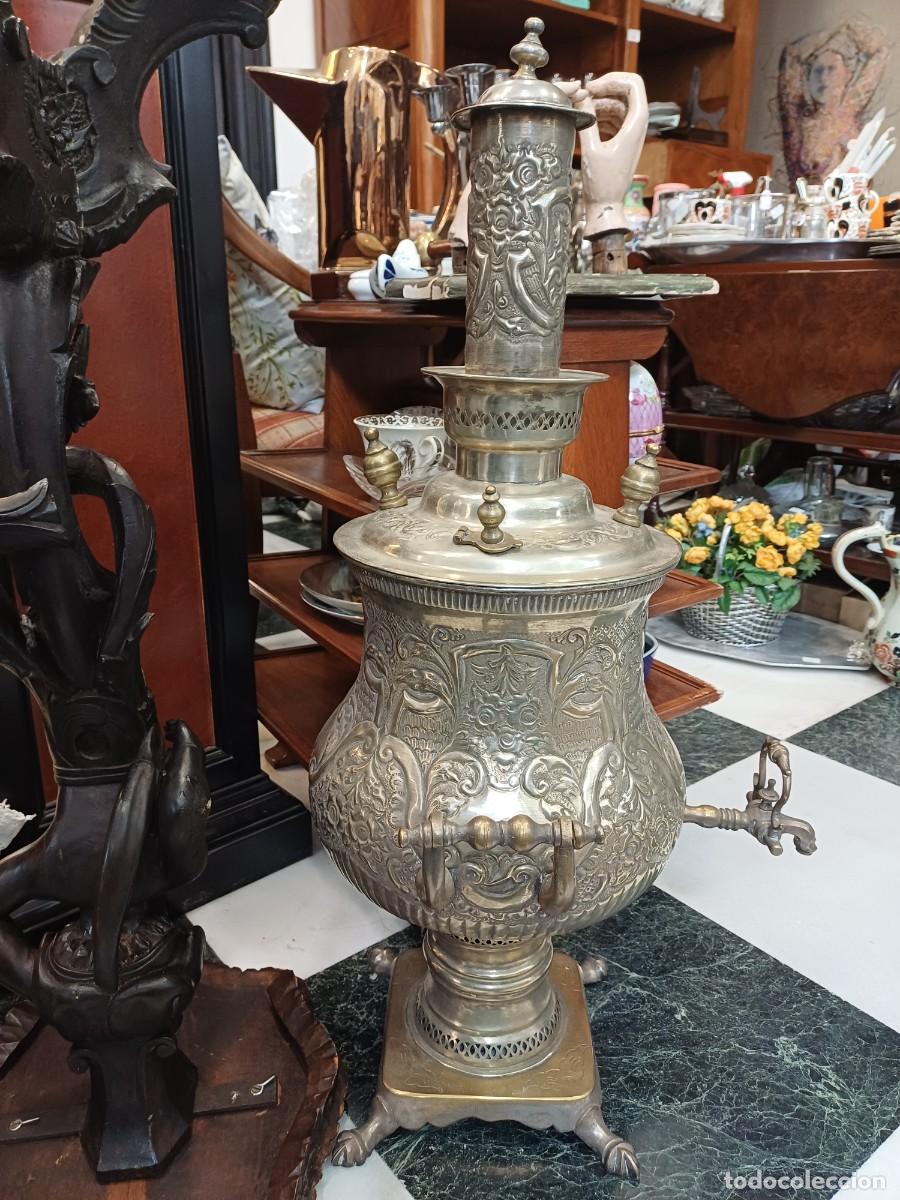 Antig&uuml;edades: Antiguo Samovar del este de Europa - Foto 7