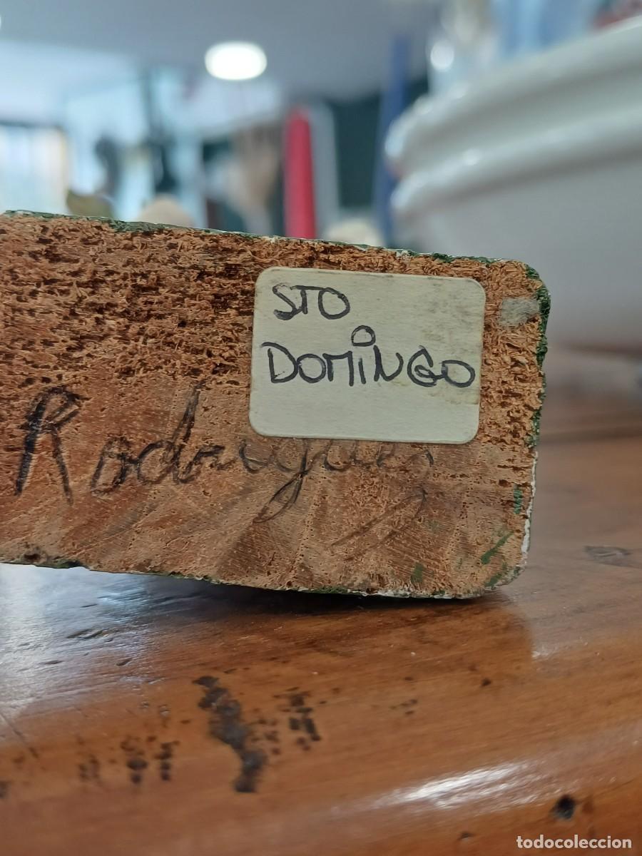 Antig&uuml;edades: Talla madera Sto Domingo - Foto 2