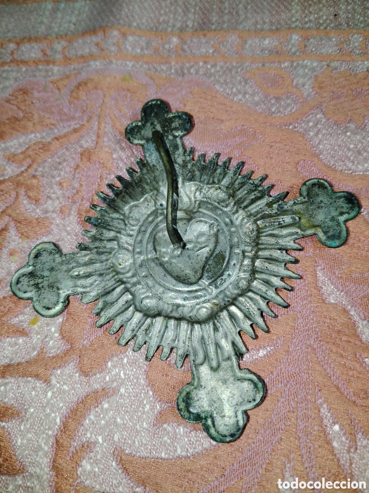 Antig&uuml;edades: Medalla. Sagrado coraz&oacute;n. 10 CMS - Foto 3