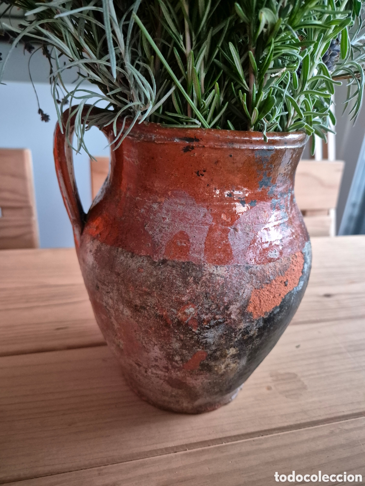 Antig&uuml;edades: Antiguo puchero barro - Foto 3