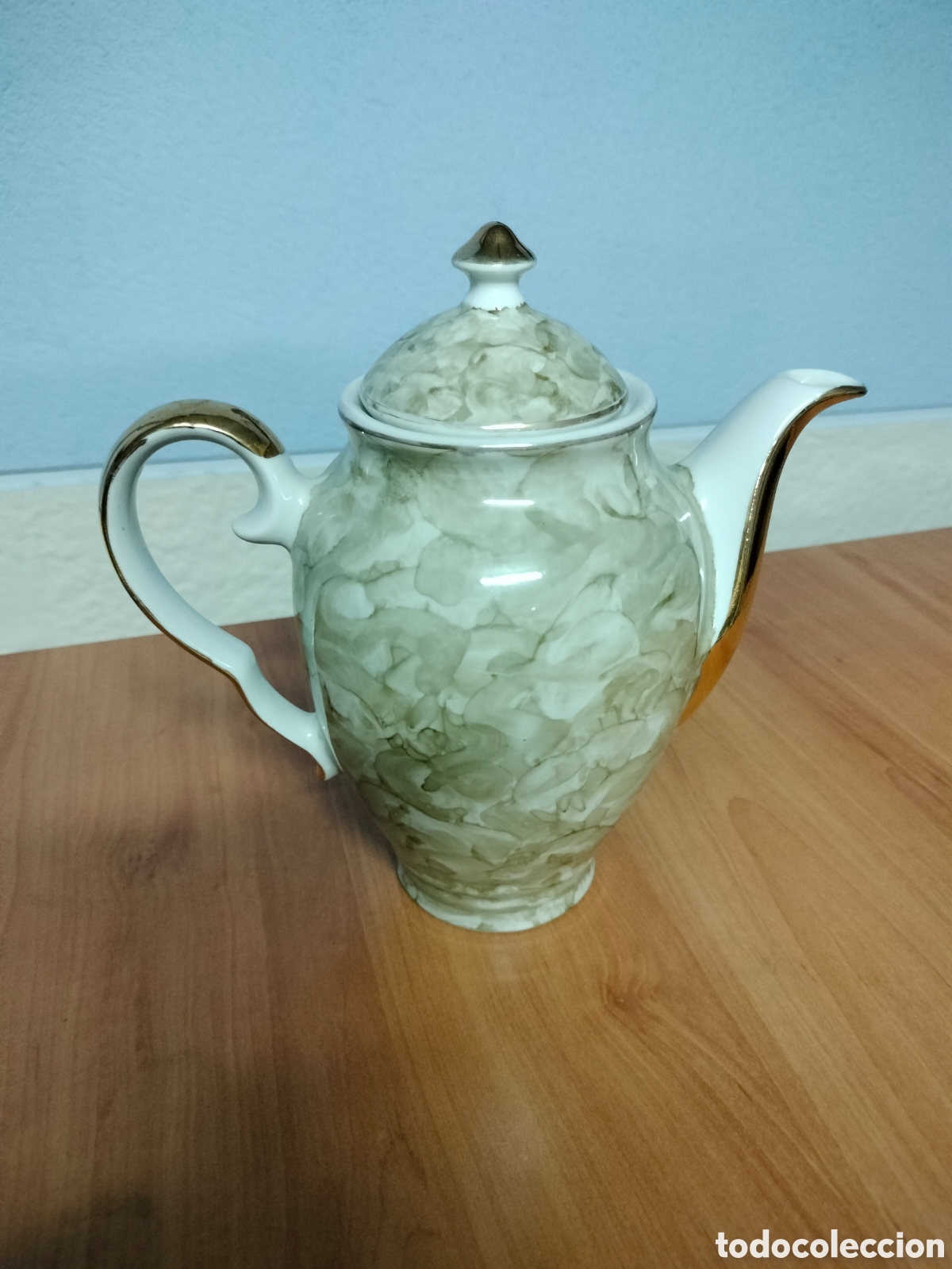 Antig&uuml;edades: Cafetera de porcelana - Foto 1