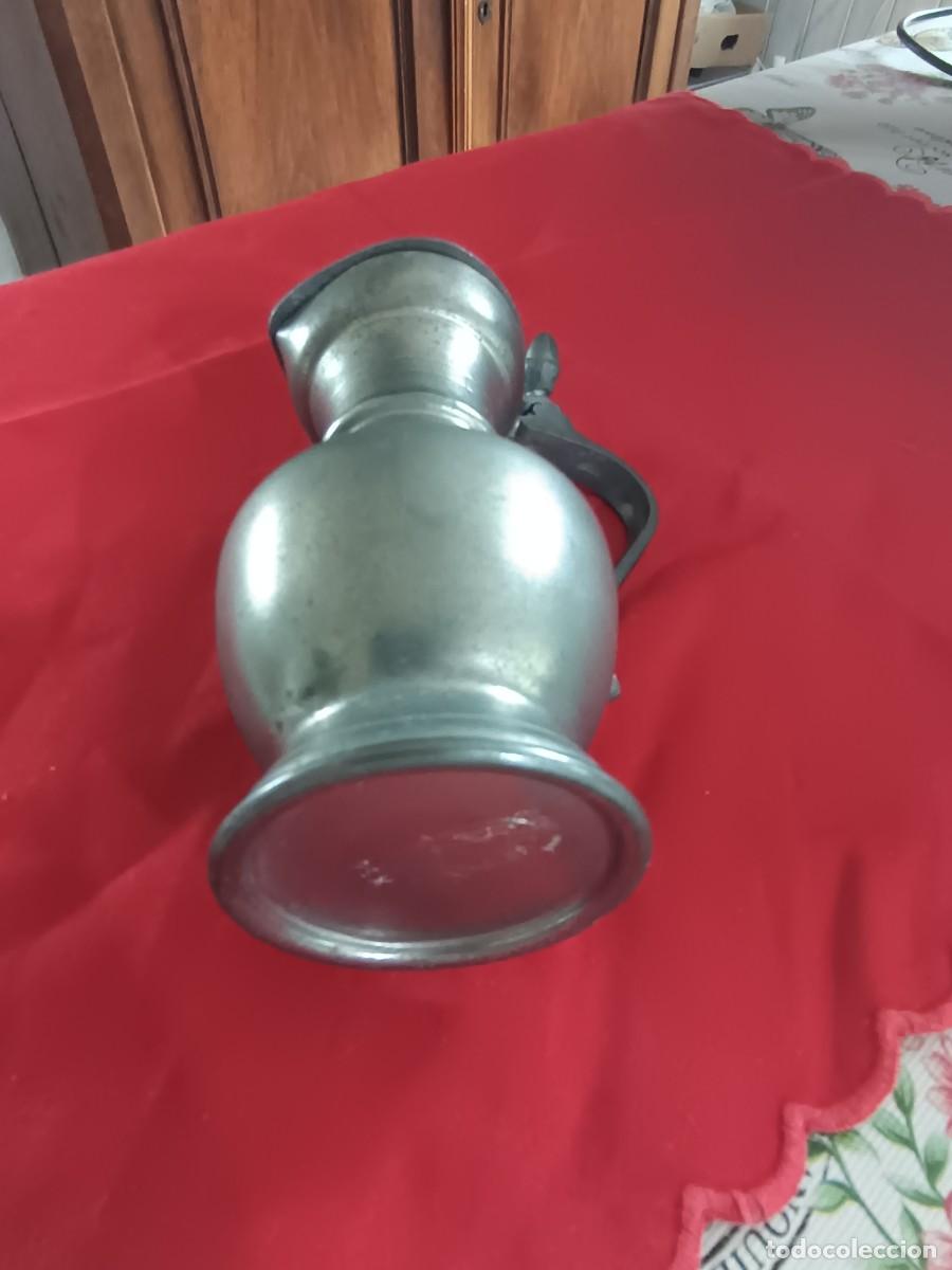 Antig&uuml;edades: Jarrita antigua de esta&ntilde;o - Foto 6