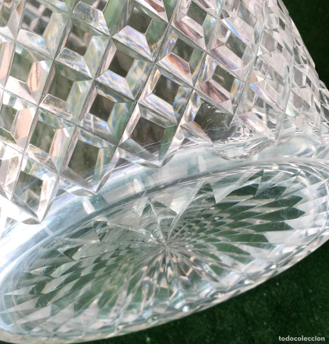Antig&uuml;edades: Licorera de cristal tallado - Foto 4