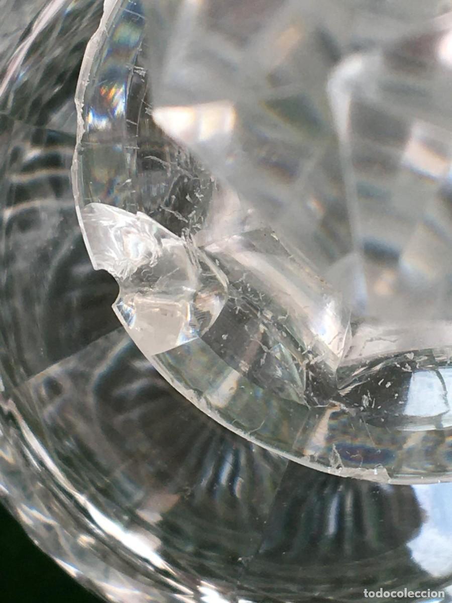 Antig&uuml;edades: Licorera de cristal tallado - Foto 5