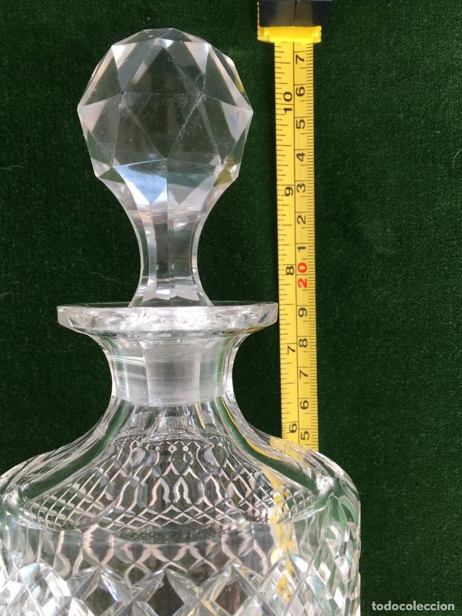 Antig&uuml;edades: Licorera de cristal tallado - Foto 7