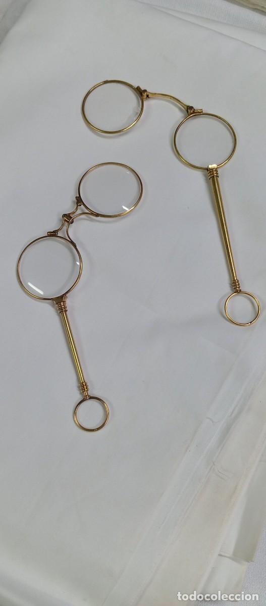 Antig&uuml;edades: GAFAS DE MANO DEL SIGLO XIX - Foto 1