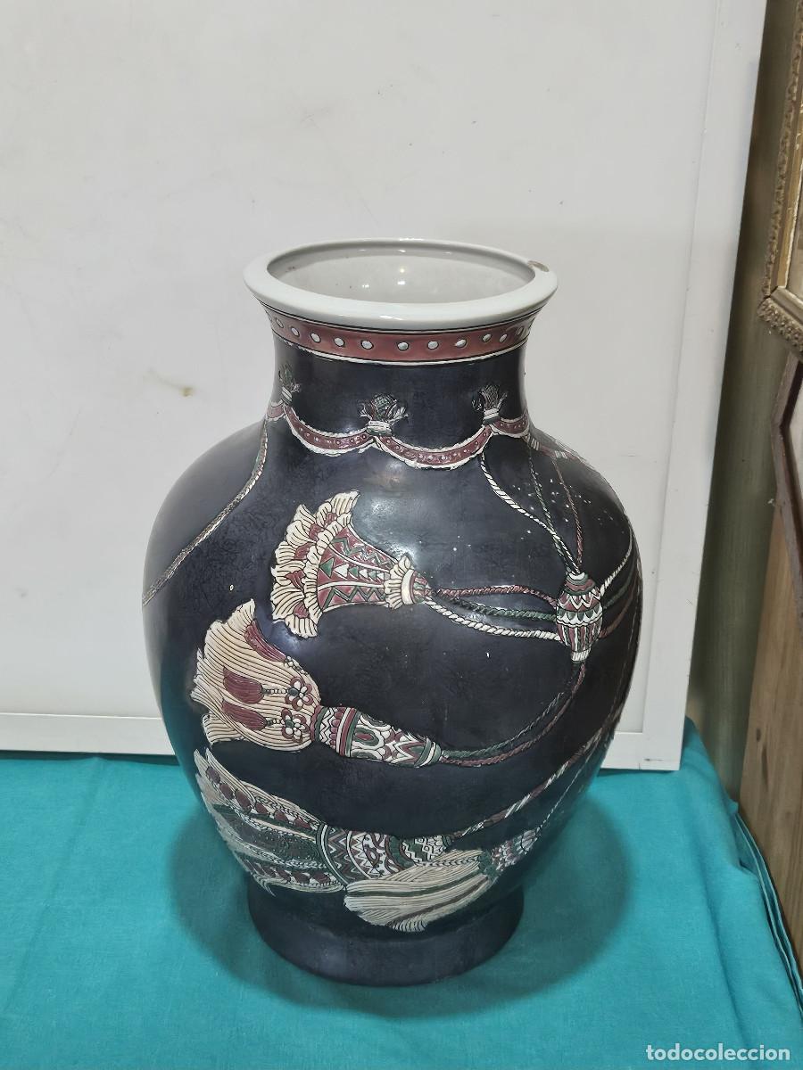 Antig&uuml;edades: jarron de ceramica oriental - Foto 1
