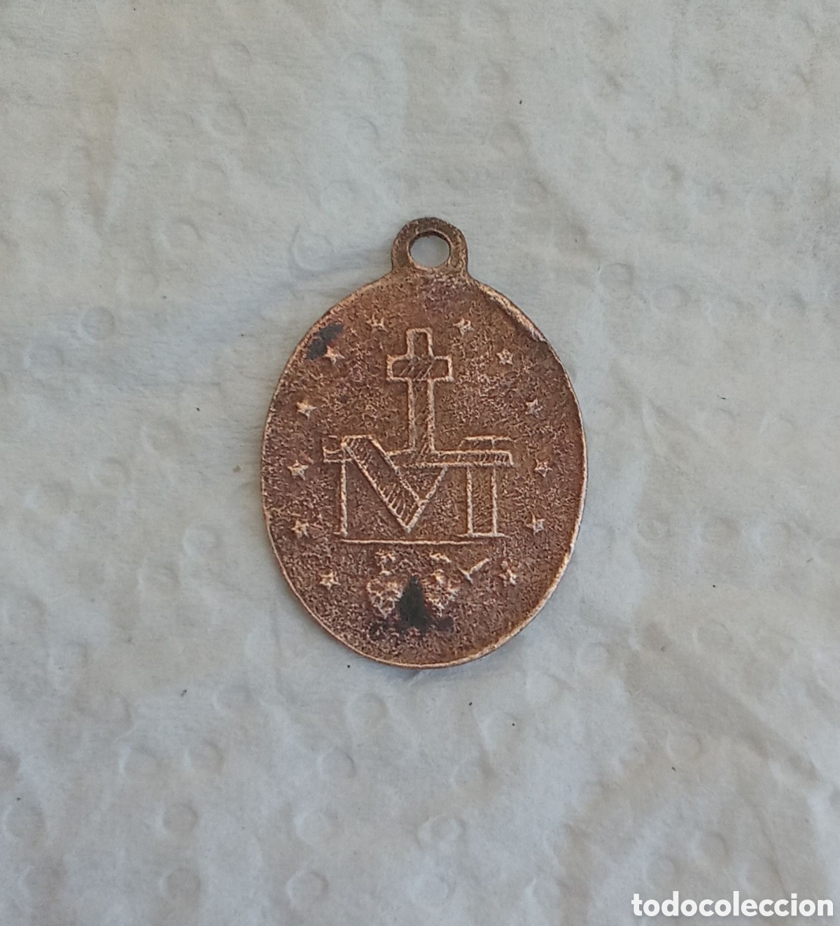 Antig&uuml;edades: MEDALLA RELIGIOSA ANTIGUA - Foto 2