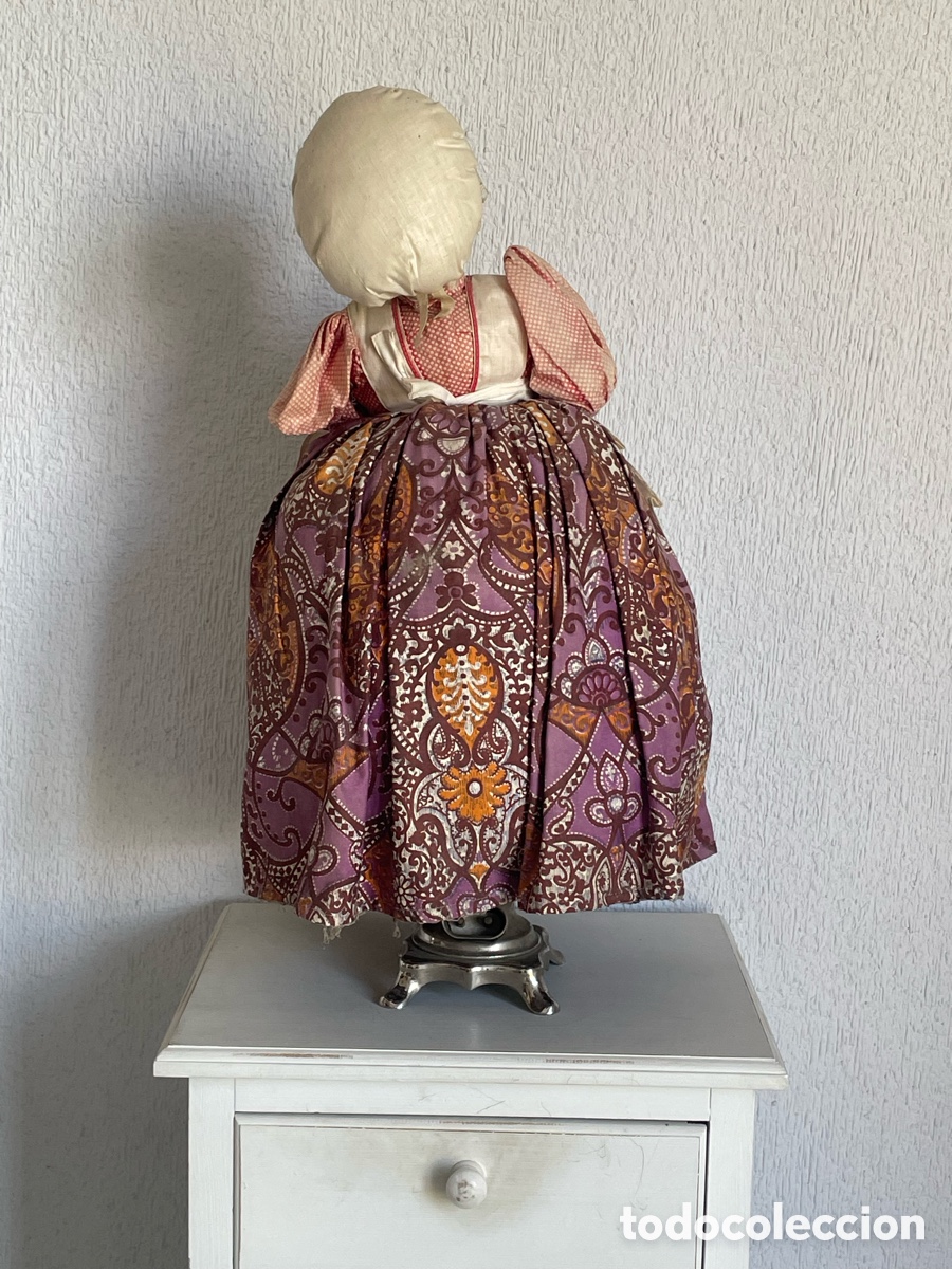 Antig&uuml;edades: Samovar con mu&ntilde;eca-funda - Foto 3