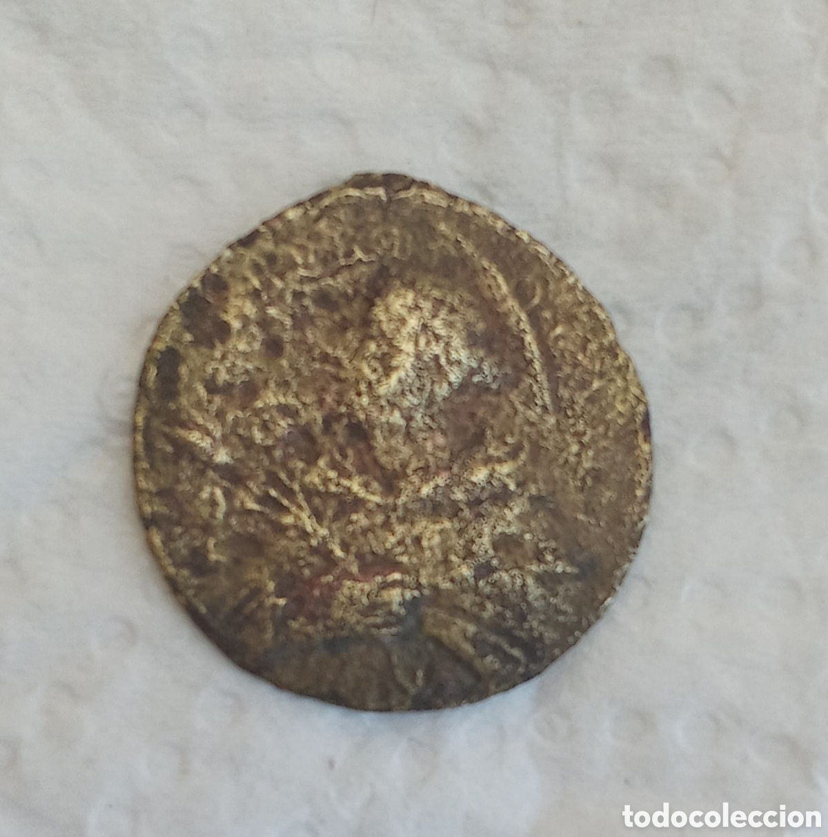 Antig&uuml;edades: MEDALLA RELIGIOSA ANTIGUA - Foto 2