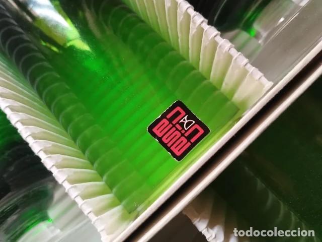 Antig&uuml;edades: Copas de cristal verde - Foto 5