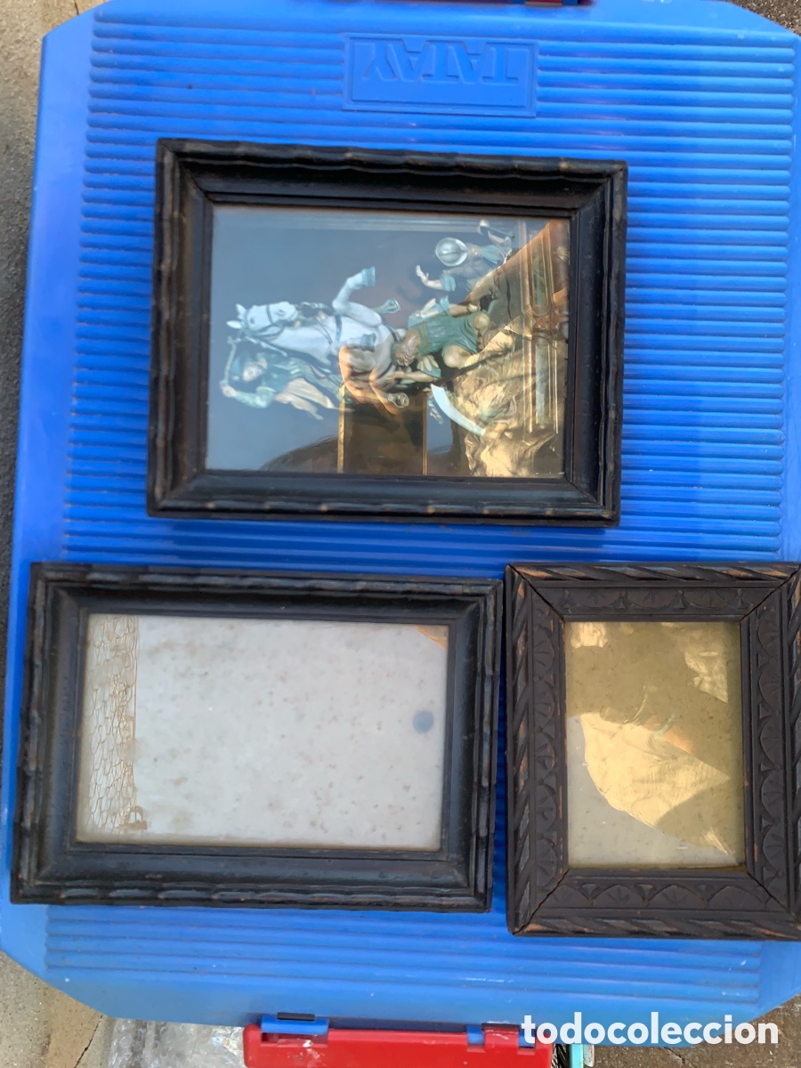 Antig&uuml;edades: Lote 6 marcos diferentes - Foto 3