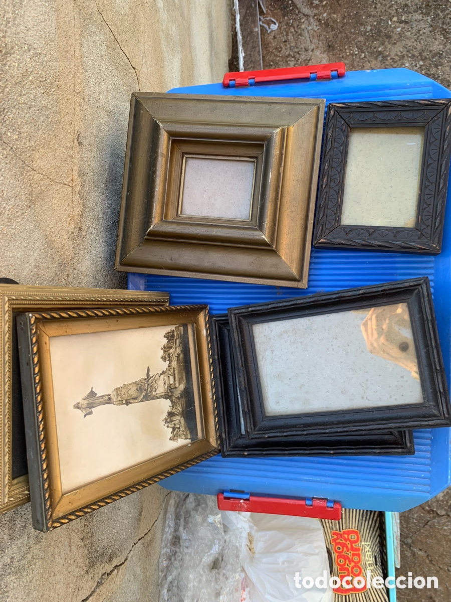Antig&uuml;edades: Lote 6 marcos diferentes - Foto 5