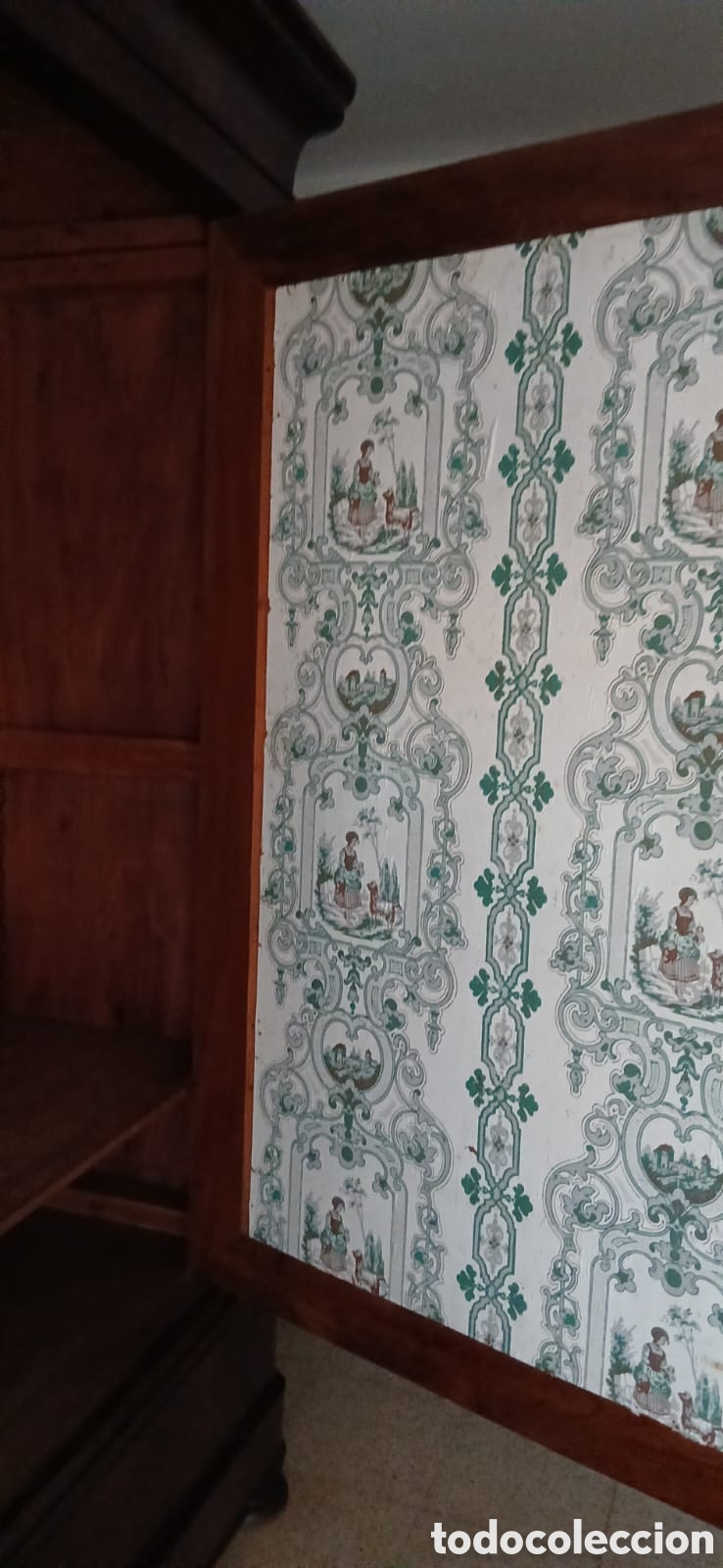 Antig&uuml;edades: Armario de Caoba con espejo - Foto 7