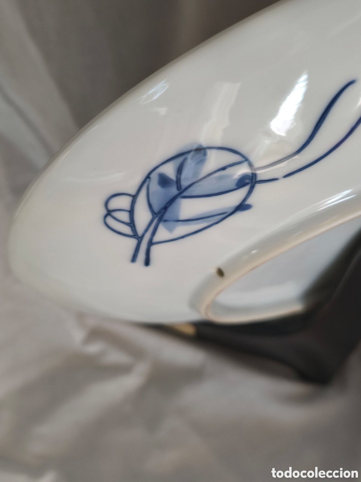 Antig&uuml;edades: Plato porcelana Imari - Foto 4