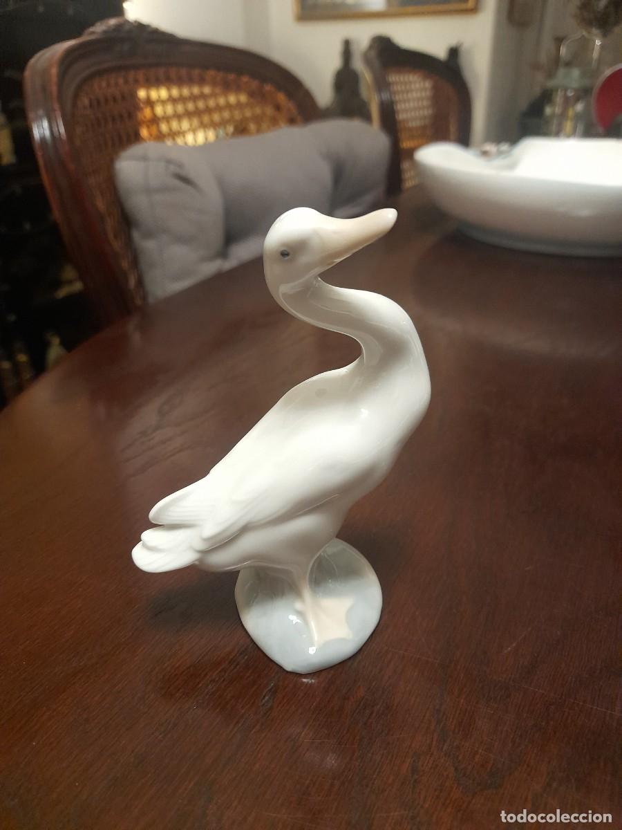 Antig&uuml;edades: Ganso de porcelana de Lladr&oacute; - Foto 1