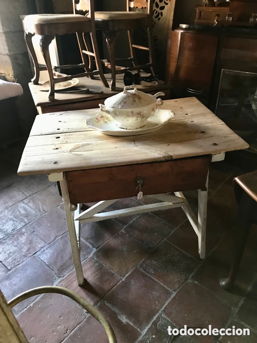 Antig&uuml;edades: Mesa Tocinera s. XVIII - Foto 2
