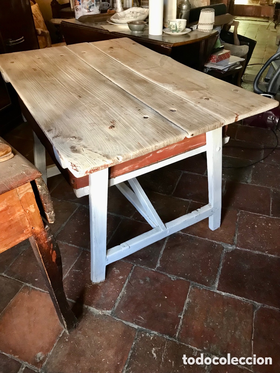 Antig&uuml;edades: Mesa Tocinera s. XVIII - Foto 6